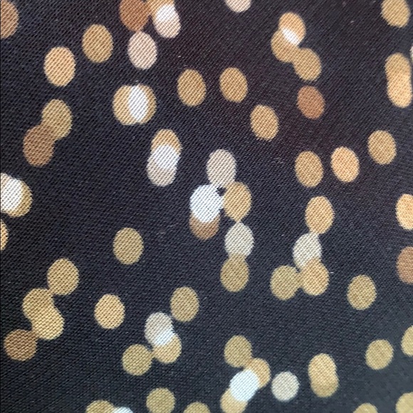 FLP Sleeveless Dress Size 12 Blk/Brown/Taupe/White - Picture 6 of 7